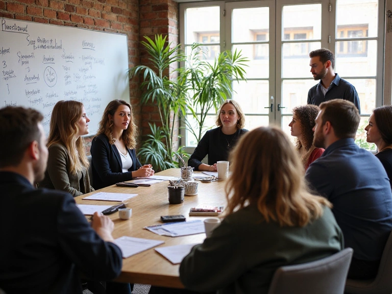Group of people engaged in a Soulonomics Mastery workshop