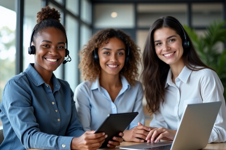 Friendly customer support team