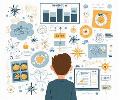 Strategy planning illustration